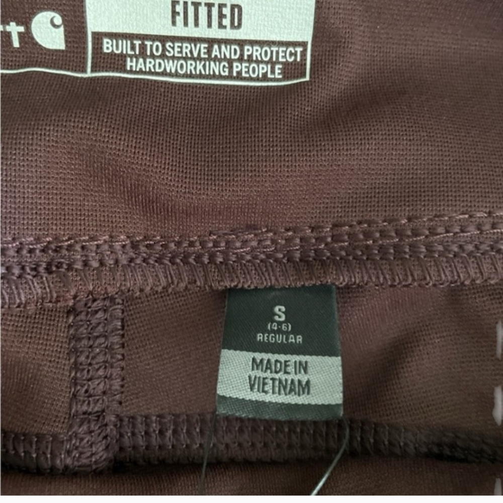 NWT Carhartt Women's  Small Fitted Utility Leggings - Picture 4 of 7